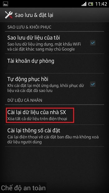 How to turn on Safe Mode on Android Picture 5
