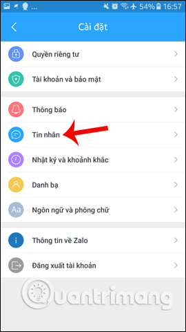 How to turn on the chat bubble on Zalo Picture 2