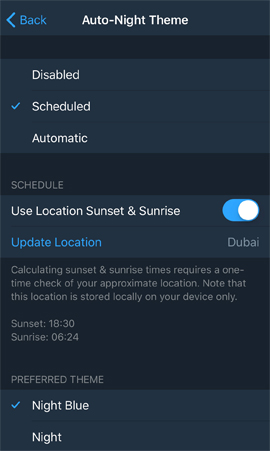 How to turn on the dark background interface on iPhone applications Picture 14