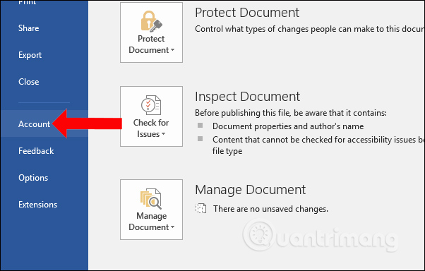 How to turn on the dark color mode on Office 2019 Picture 7