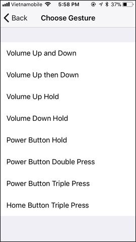 How to turn on the flashlight with the power key on the iPhone Picture 3