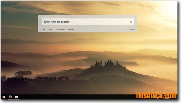 How to turn on the new search interface in Windows 10 Build 17040 Picture 1