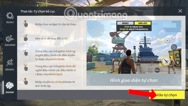 How to turn on tilt mode in Rules of Survival Picture 6