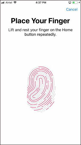 How to turn on Touch ID fingerprint lock on iPhone Picture 5