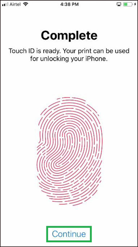 How to turn on Touch ID fingerprint lock on iPhone Picture 8