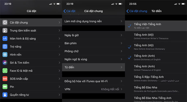 Picture 1 of How to turn on Vietnamese dictionary on iPhone