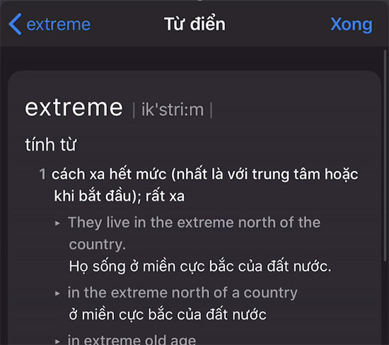 Picture 4 of How to turn on Vietnamese dictionary on iPhone