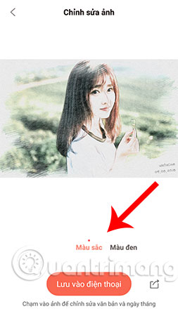 How to turn photos into drawings on WutaCam Picture 3