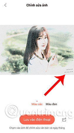 How to turn photos into drawings on WutaCam Picture 5