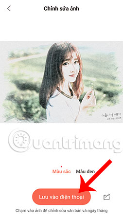 How to turn photos into drawings on WutaCam Picture 7