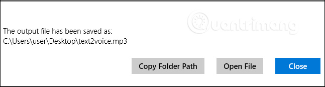 How to turn text into voice on Any Text to Voice Picture 13