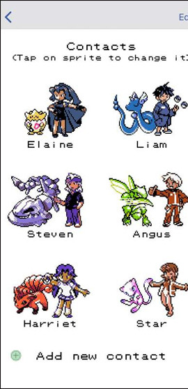 How to turn the iPhone call interface into a Pokémon game Picture 3