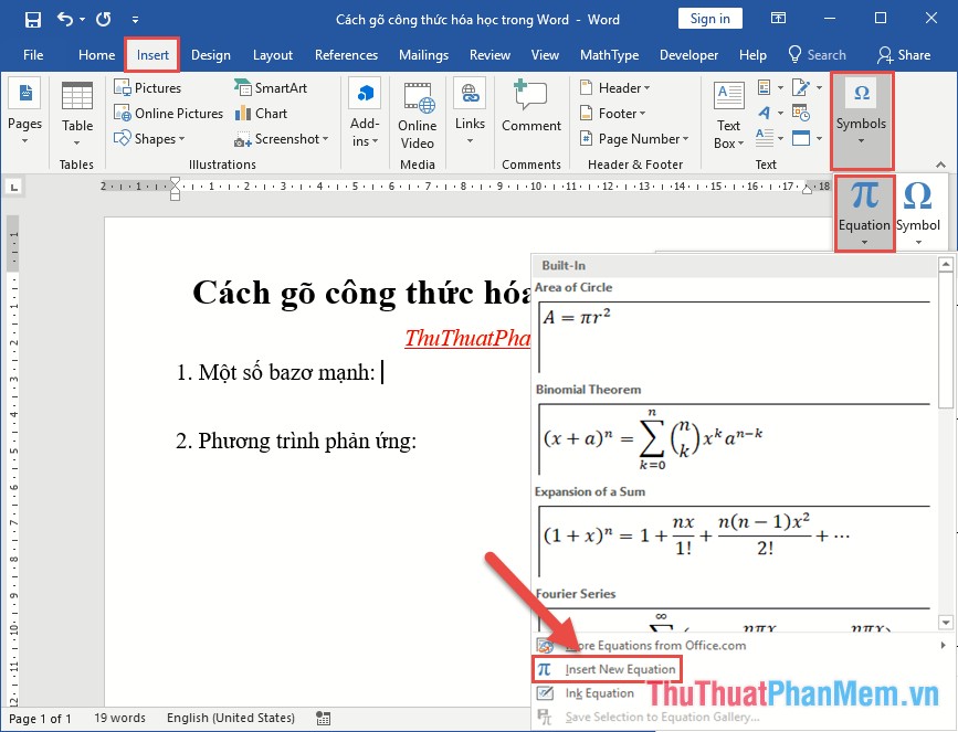 How To Type Chemical Formulas In Word TipsMake