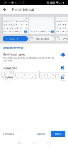How to type in multiple languages ​​with Gboard on Android Picture 7