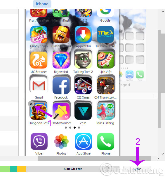 How to uninstall apps on iPhone, iPad? Picture 4