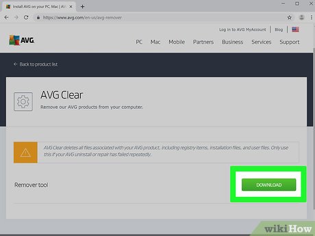 avg removal tool for windows xp