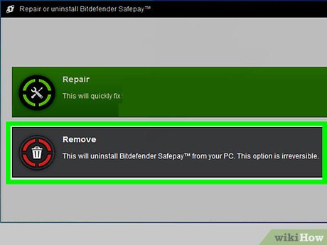 How to Uninstall Bitdefender Safepay Picture 12