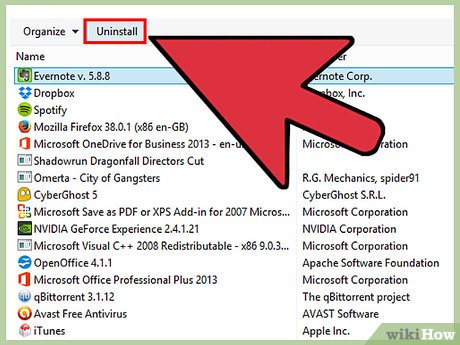 How to Uninstall Evernote Picture 8