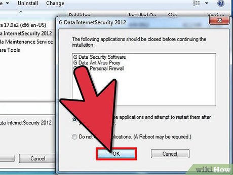 How to Uninstall G Data InternetSecurity 2012 Picture 10