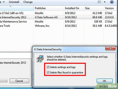 How to Uninstall G Data InternetSecurity 2012 Picture 12