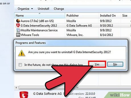 How to Uninstall G Data InternetSecurity 2012 Picture 8
