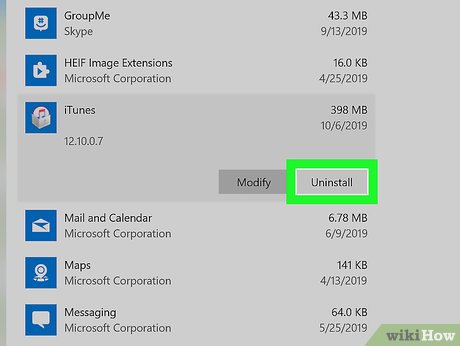 Picture 5 of How to Uninstall iTunes