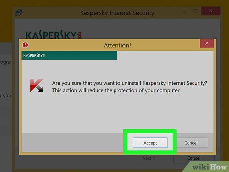 How to Uninstall Kaspersky Internet Security 2015 Picture 10