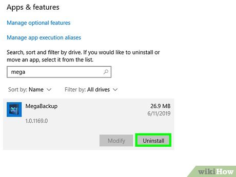 How to Uninstall MegaBackup Picture 16