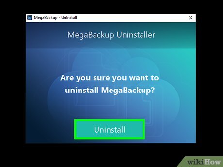How to Uninstall MegaBackup Picture 28