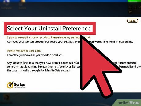How to Uninstall Norton 360 2013 (Beta) Picture 5