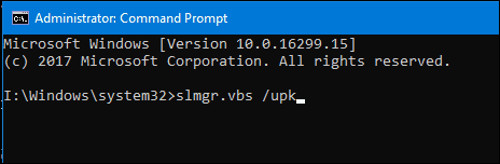 How to uninstall or upgrade Product key on Windows 10 Picture 2