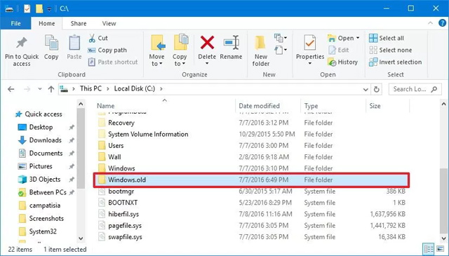 How to uninstall Windows 10 April 2018 Update Picture 2