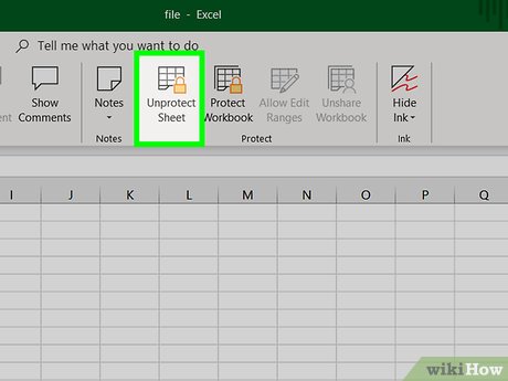 How To Unprotect An Excel Sheet