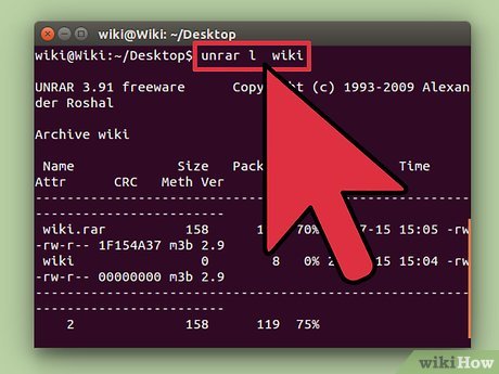 How to Unrar Files in Linux Picture 10