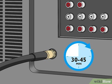 How to Unscrew a Coaxial Cable From Audiovisual Equipment Picture 7
