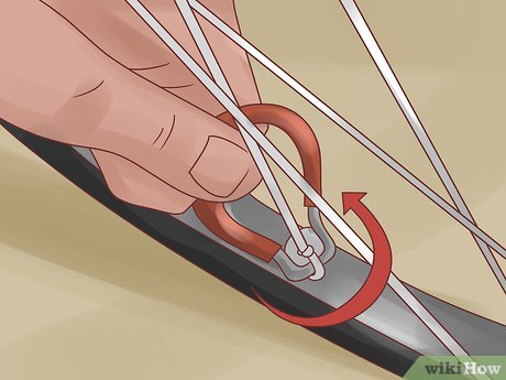 How to Unwobble a Bicycle Rim Picture 17