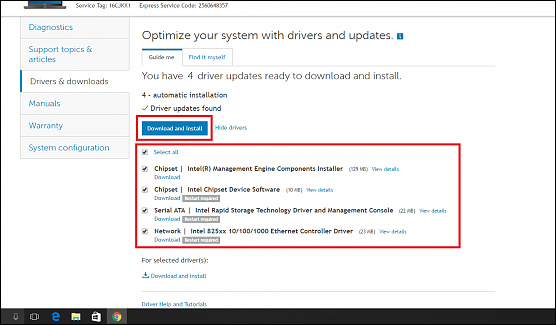 How to update genuine automatic drivers for Dell laptops Picture 9