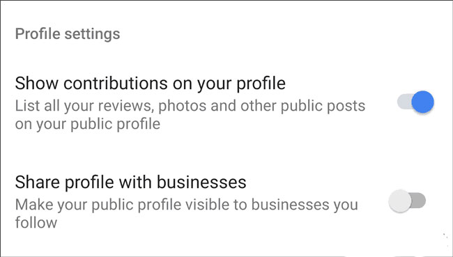 How to update public profiles in Google Maps on Android Picture 2