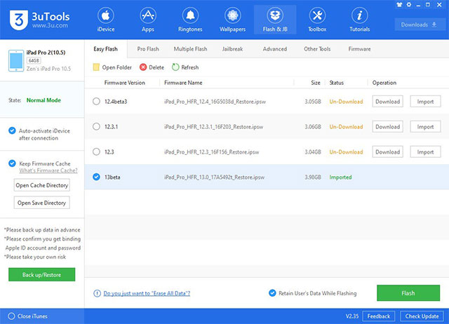 How to upgrade iPad OS for iPad on computer Picture 5
