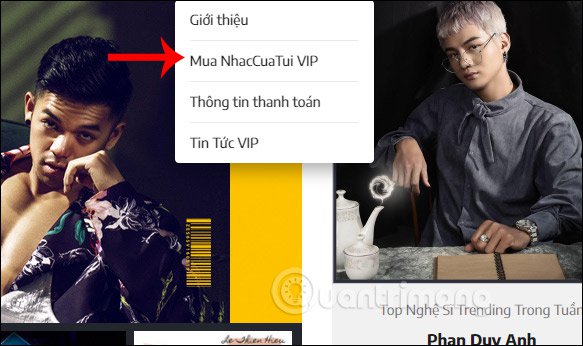 How to upgrade NhacCuaTui VIP for free Picture 6