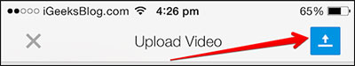 How to Upload, Download Videos to YouTube on iPhone? Picture 7