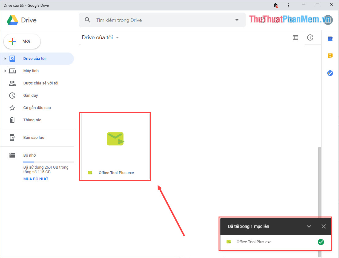 How to upload files to Google Drive, upload files to Google Drive Picture 12
