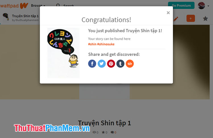 How to upload stories to Wattpad, post stories on Wattpad easily Picture 15