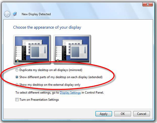 How to use 2 screens on a computer Picture 6