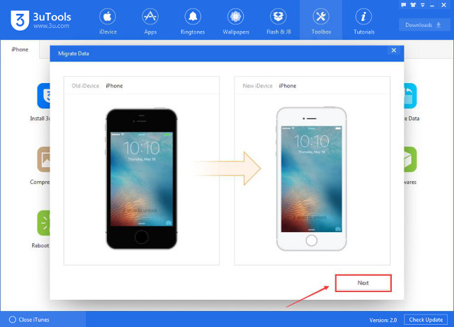 How to use 3uTools to move data on iOS devices? Picture 3