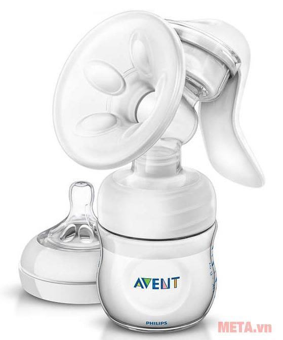 How to use a breast pump by hand quickly absorbs many breast milk Picture 3