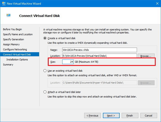 How to use a virtual machine to test Windows 10 Insider builds does not worry about system failure Picture 14