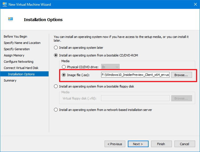 How to use a virtual machine to test Windows 10 Insider builds does not worry about system failure Picture 15