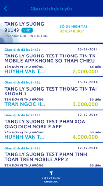 How to use ACB Online to send money and transfer money Picture 9