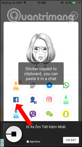 How to use AiMee to create a sticker from the face Picture 14